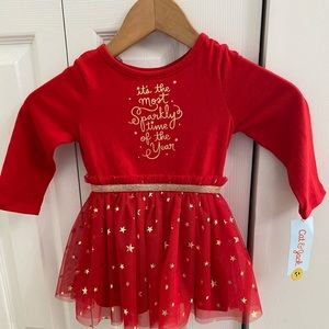 Cat & Jack Toddler Girl Holiday Dress